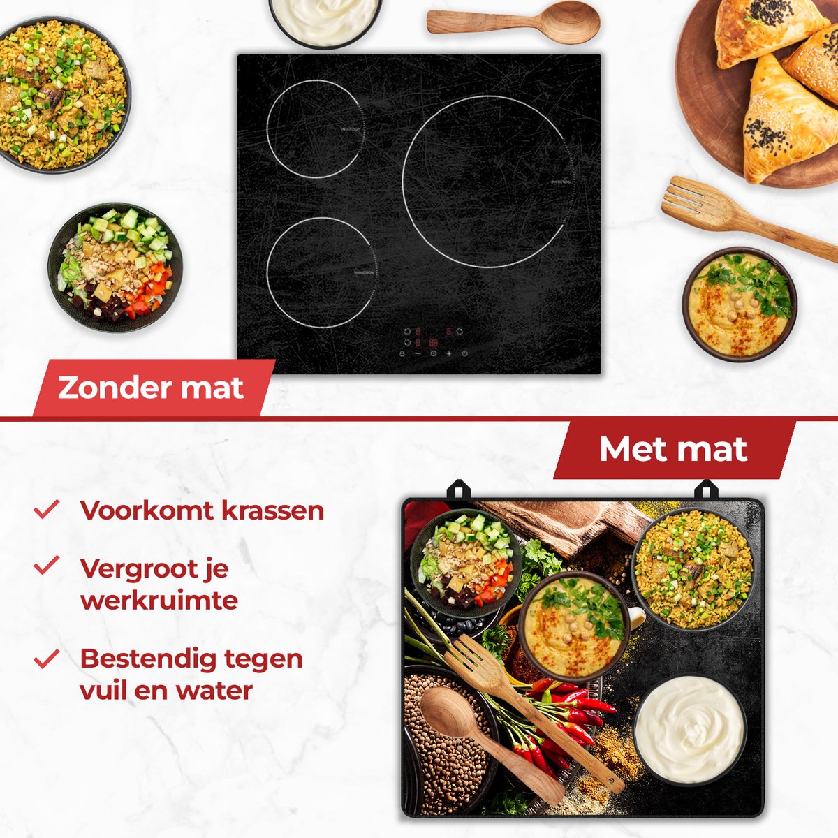 Ventajas de una alfombrilla de inducción para especias picantes