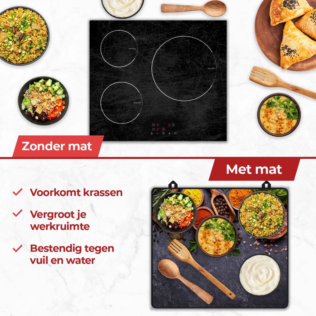 Ventajas de una alfombrilla de inducción para hierbas y especias